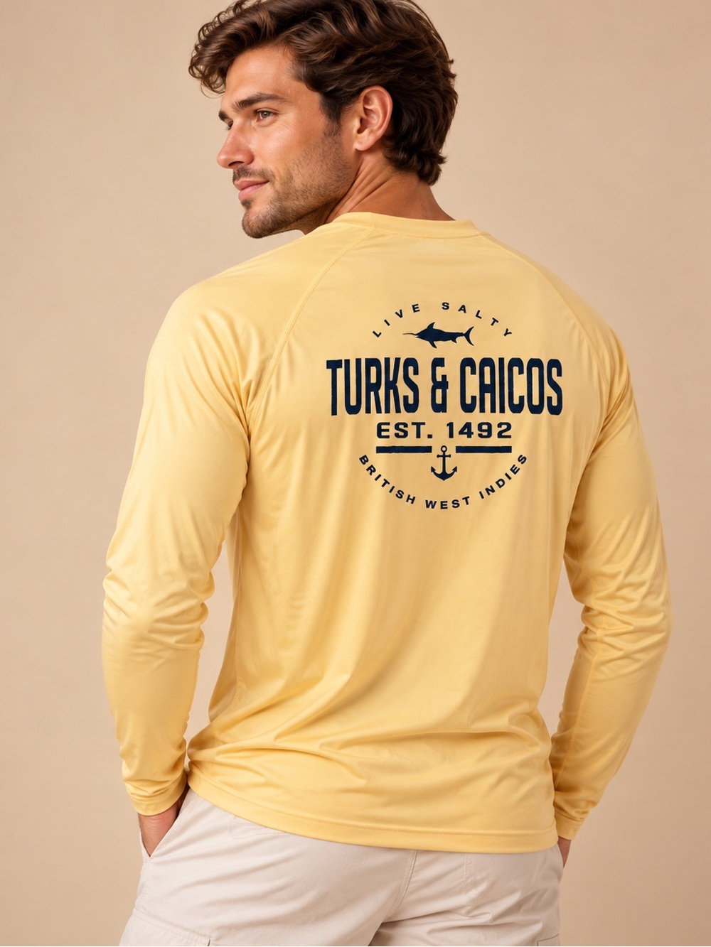 Momentum Comfort Gear Turks & Caicos UPF 50+ Long Sleeve Shirt Men’s M